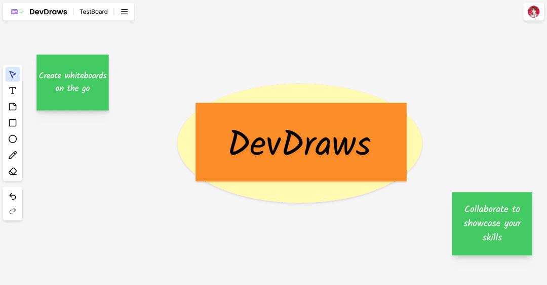 DevDraws project screenshot